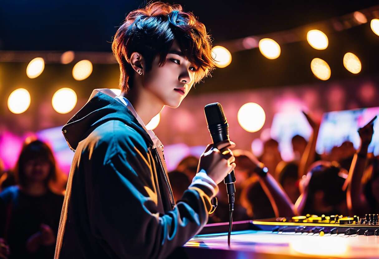 La synergie entre idols de k-pop et créateurs de webtoons