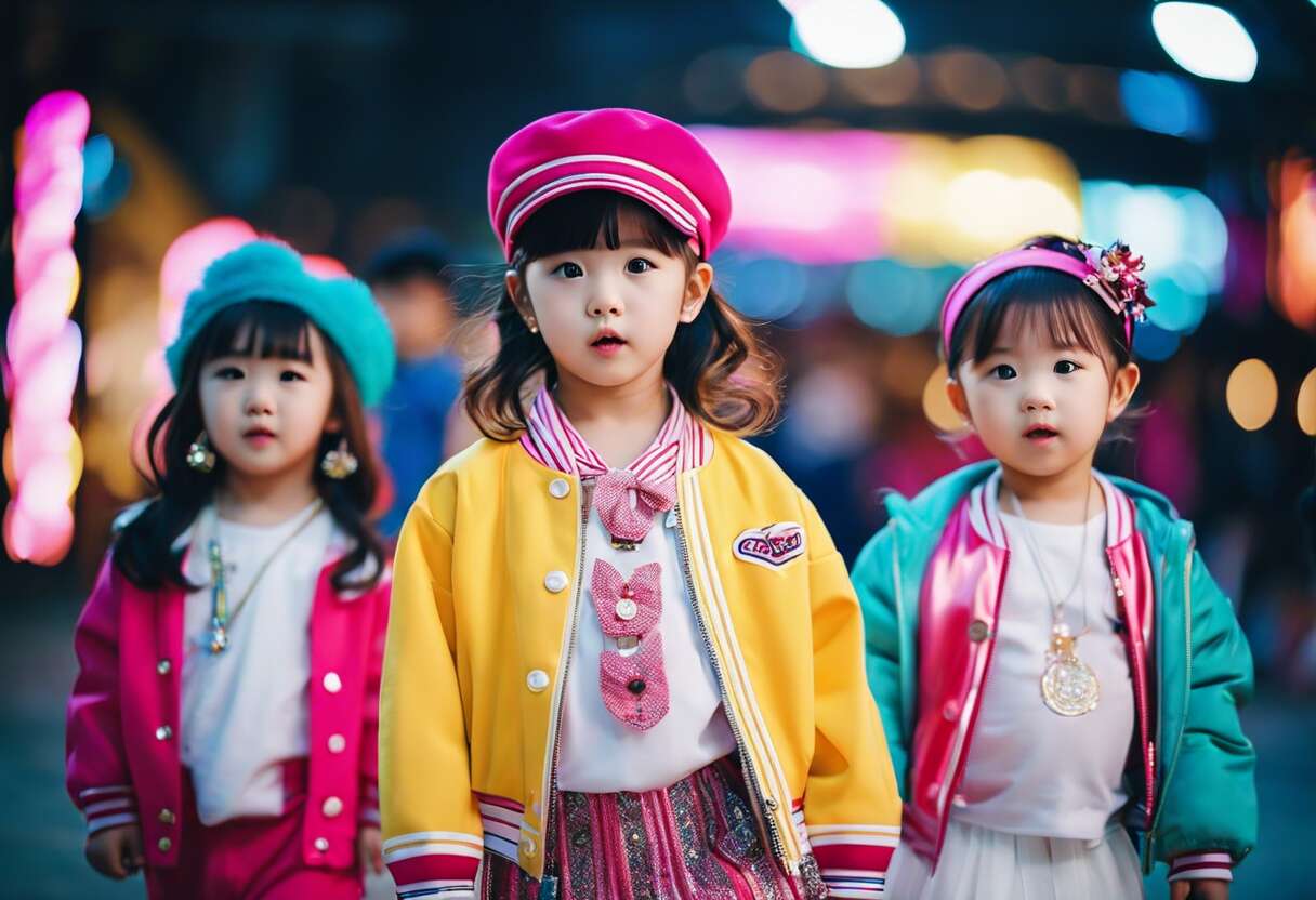Rayon enfants : habiller ses petits à l'image des icônes de la K-pop