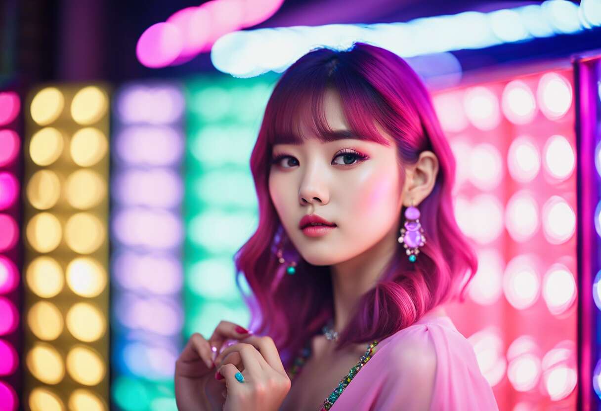 Palette de couleurs : choisir les teintes préférées des idols K-pop