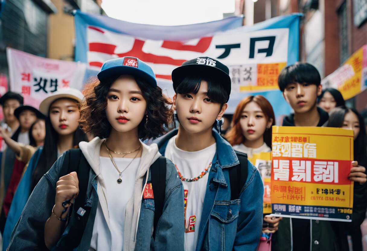 La construction d'une identité jeune à travers les idoles de la k-pop