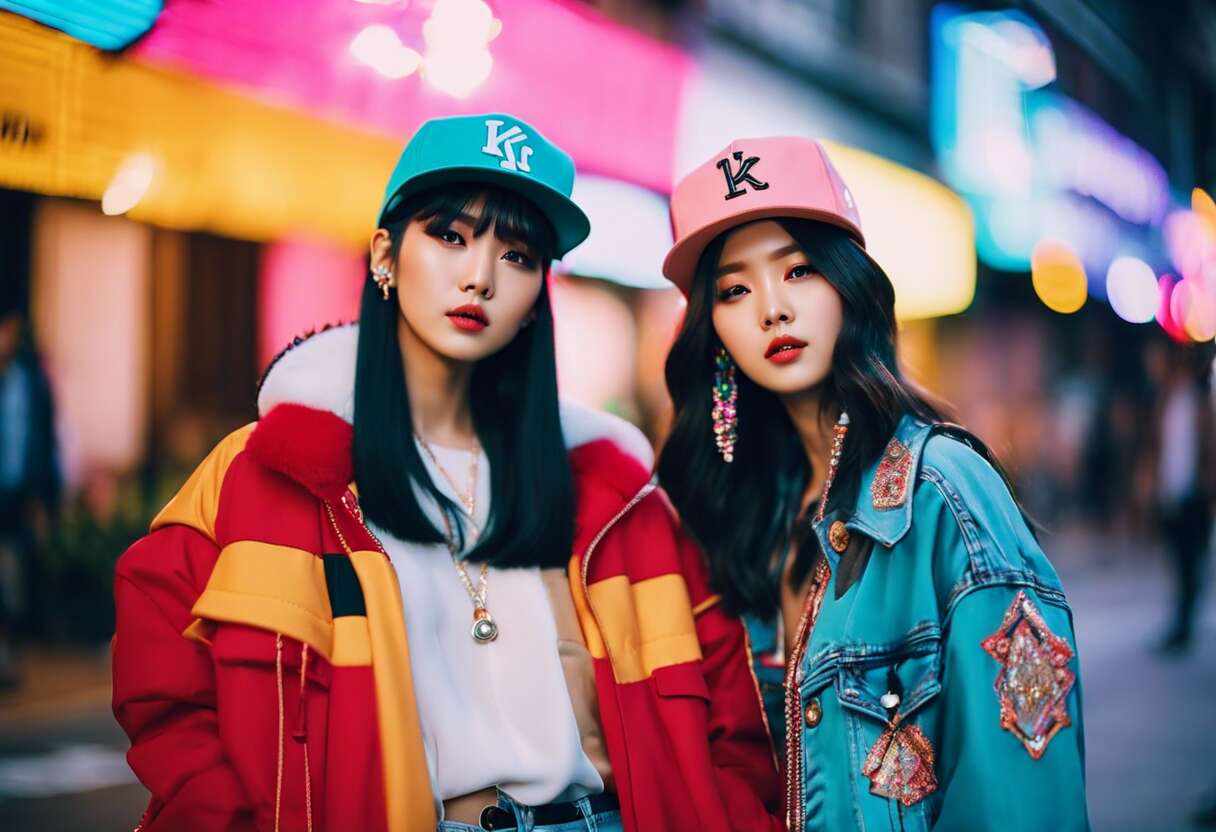 Chapeaux et casquettes : icônes de mode dans l'univers K-pop