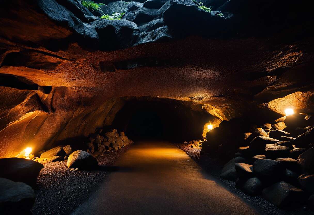 Guide de la Corée : découverte du tunnel de lave Manjanggul