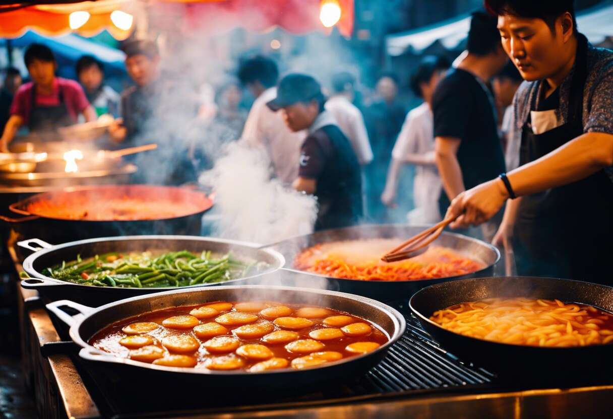 Street Food en Corée : 10 spécialités à essayer sans faute