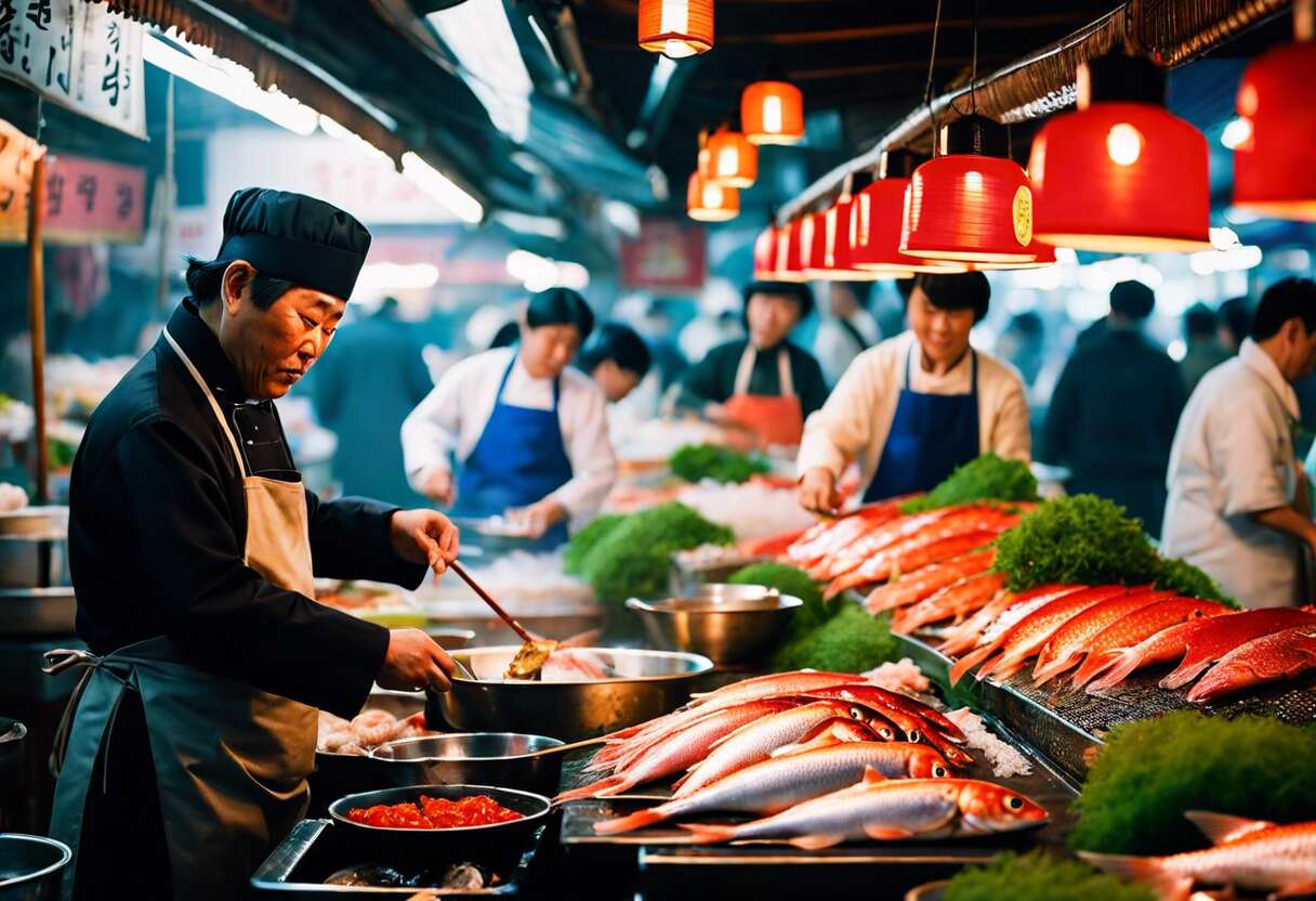 Marché de Noryangjin : acheter et Faire Cuir son Poisson au Restaurant
