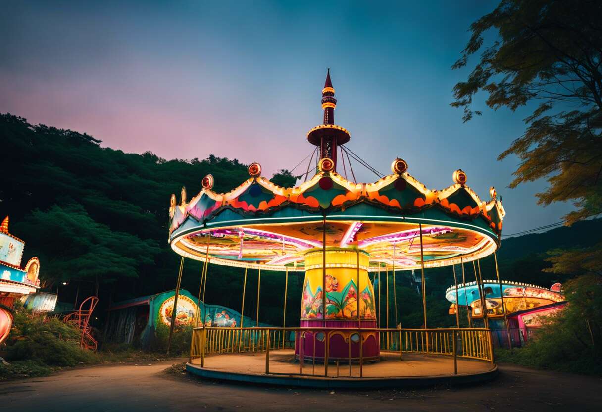 Yongma Land à Séoul : découverte du parc d'attraction abandonné