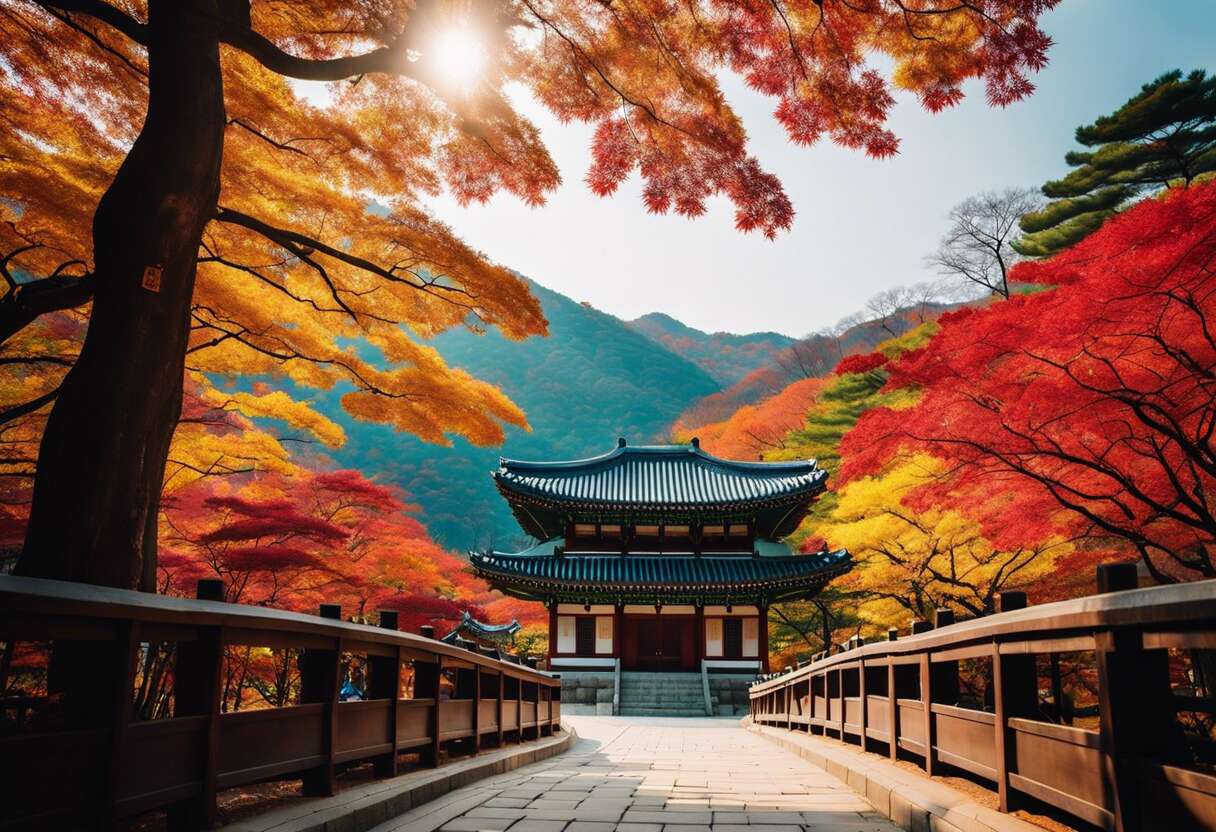Feuillages d'automne en Corée du Sud : les plus beaux sites à visiter