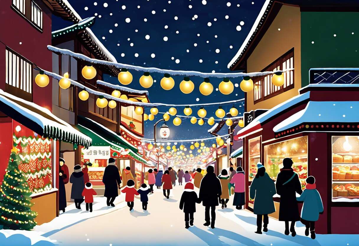 Noël en Corée du Sud : traditions et festivités uniques