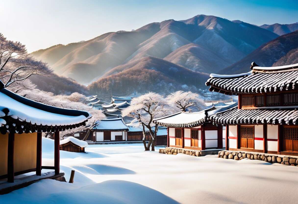 Hiver en Corée du Sud : guide complet pour une escapade hivernale magique