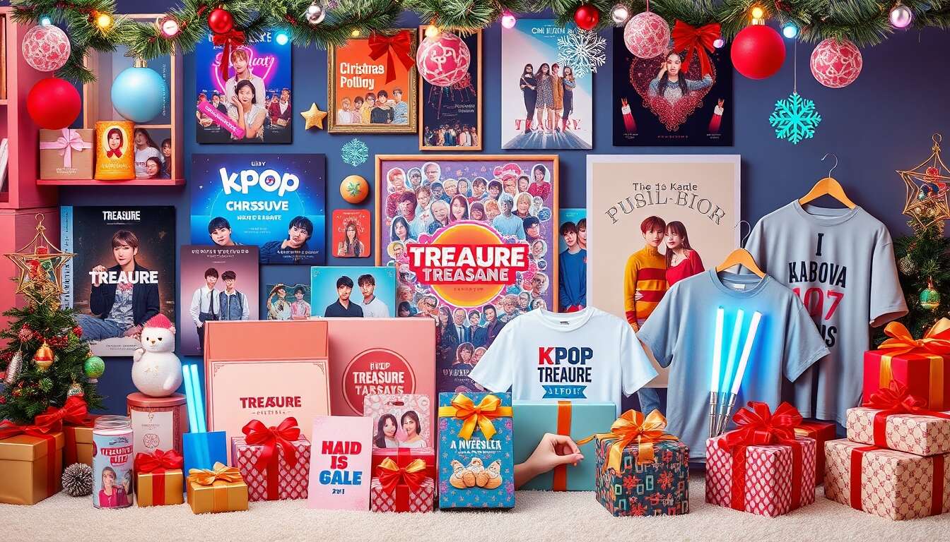 Dédié aux fans de TREASURE : nous avons vos idées cadeaux Kpop