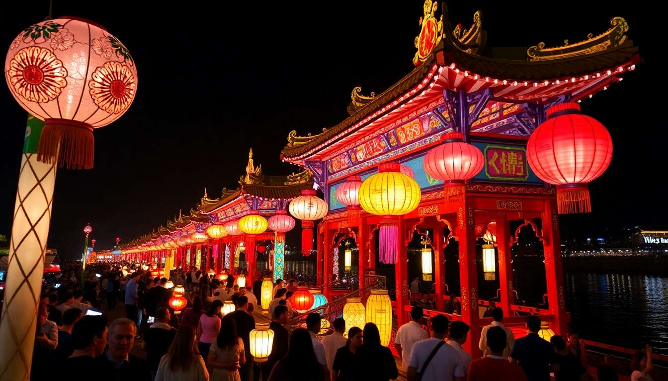 Festival des lanternes de Jinju : un voyage lumineux en Corée