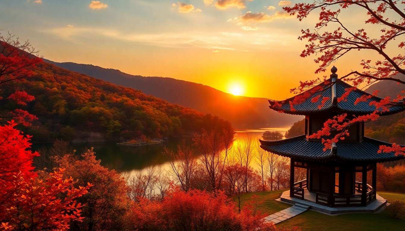 Découvrir Naejangsan : magie de l'automne en Corée du Sud