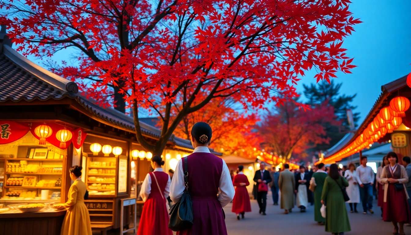 Festivals d'Automne en Corée du Sud : découvertes et Traditions