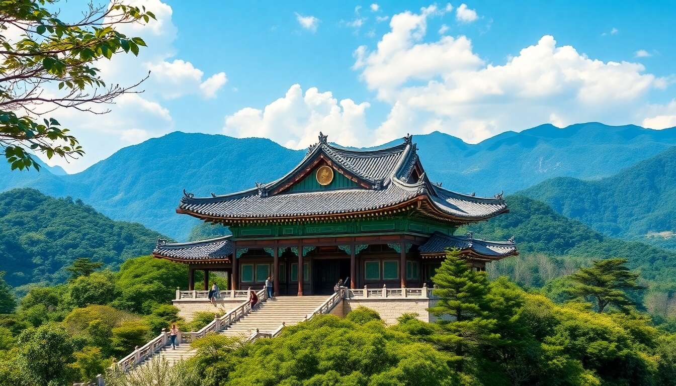 Visite du temple Hwaeomsa à Jirisan : un trésor spirituel en Corée du Sud