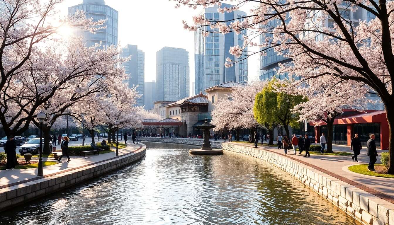 Découvrir la promenade de Cheonggyecheon à Séoul