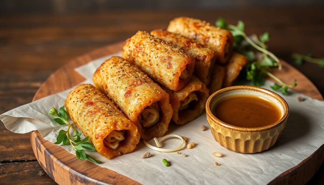 Recette de Gimmari : rouleaux d'Algues Frits Coréens