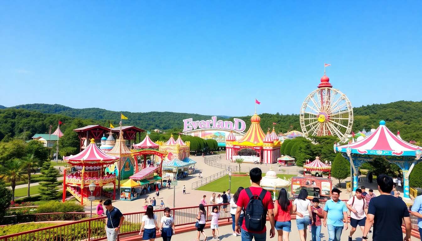 Découverte d'Everland : parc d'attraction en Corée