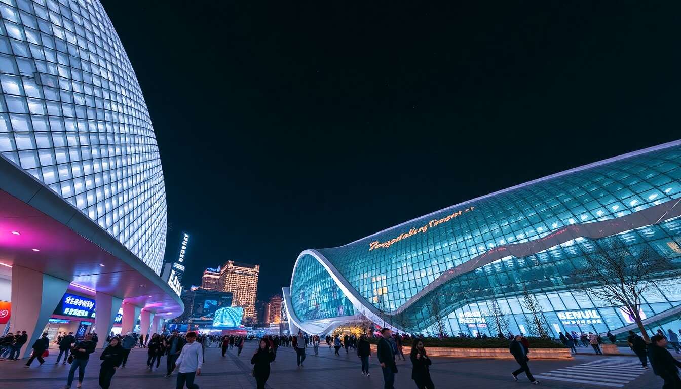 Dongdaemun Design Plaza : magie nocturne à Séoul