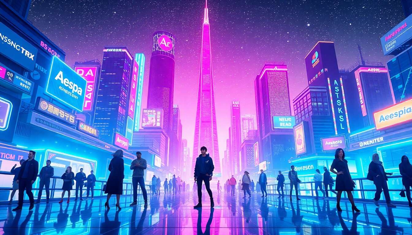 Exploration de l'univers du groupe Aespa
