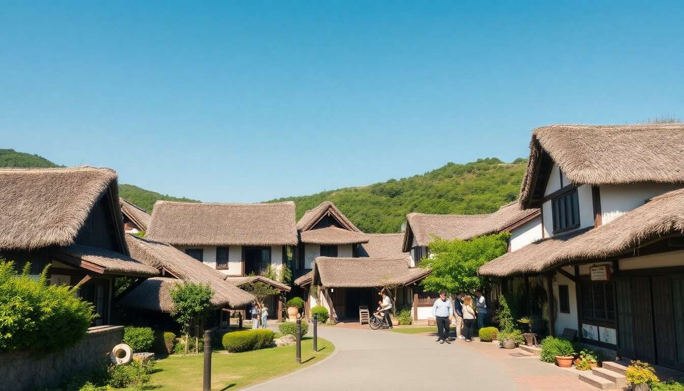 Découverte du village folklorique de Seongeup à Jeju