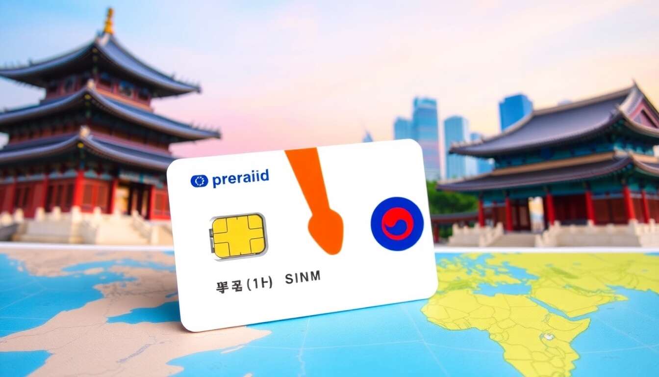 Carte SIM prépayée pour la Corée du Sud : guide complet