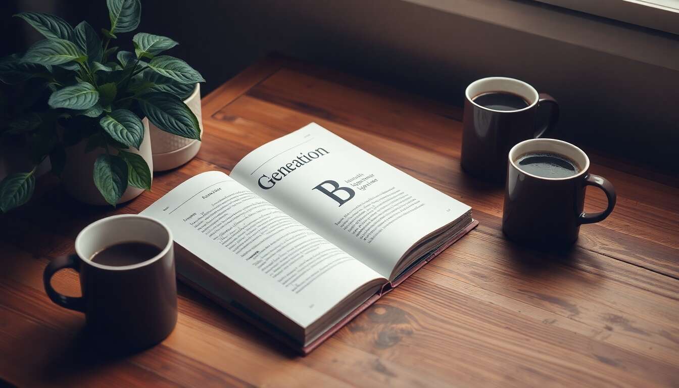 Découverte du livre "Génération B