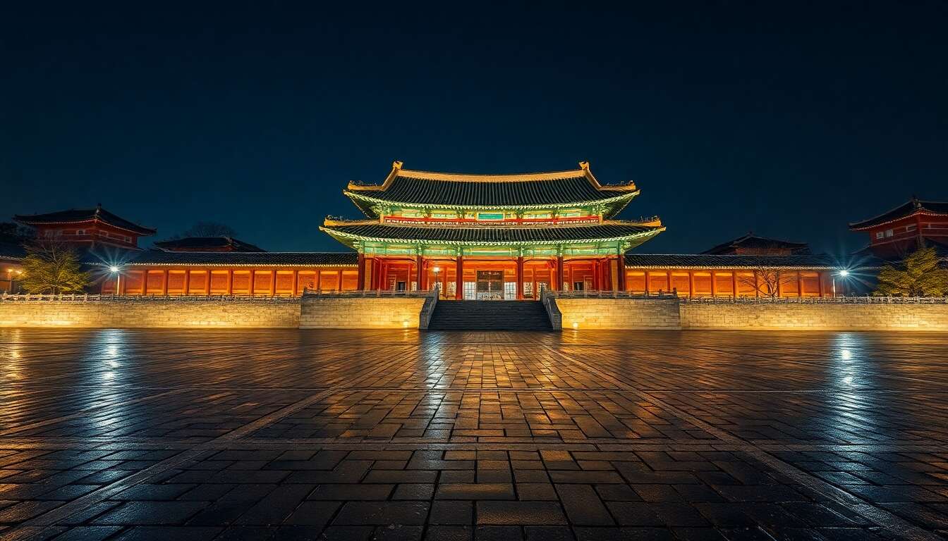 Visiter Gyeongbokgung de nuit : une expérience magique