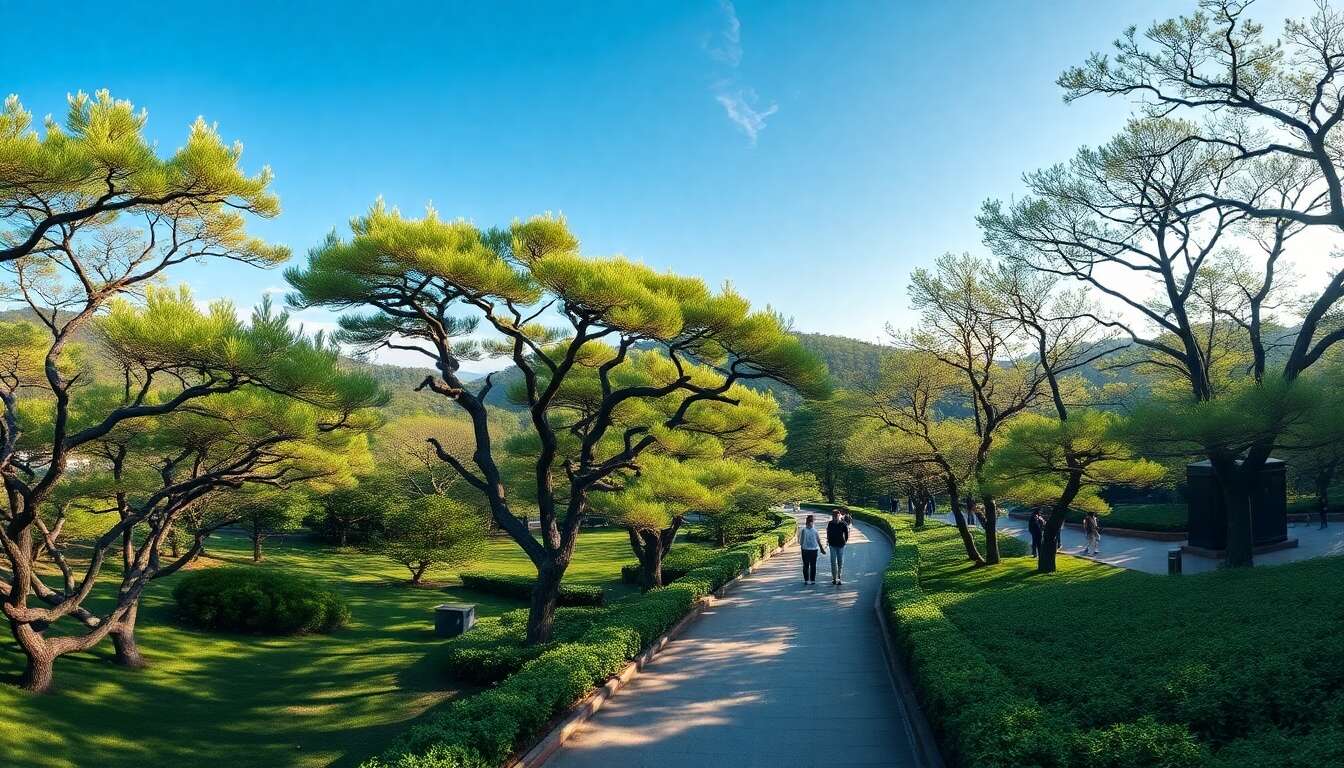 Découverte du parc Eungbongsan : un havre de nature en ville