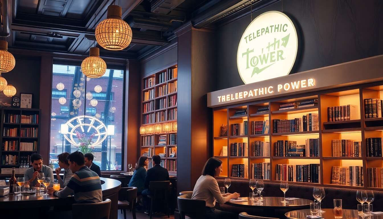 Découvrez le Bar Itaewon et la Librairie Telepathic Power