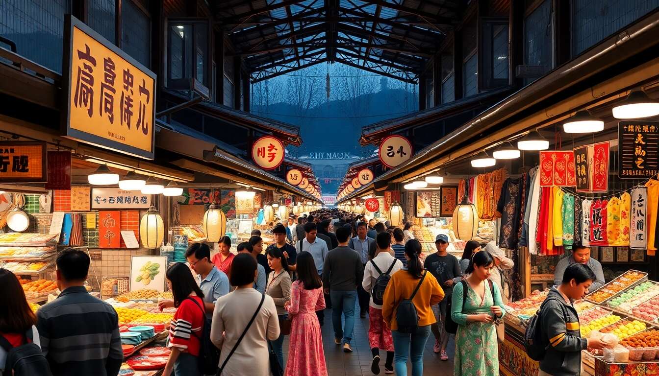 Découverte du marché Gwangjang à Séoul : un voyage culinaire