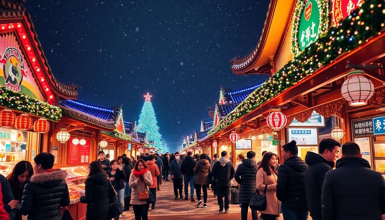 Noël en Corée du Sud : traditions et festivités