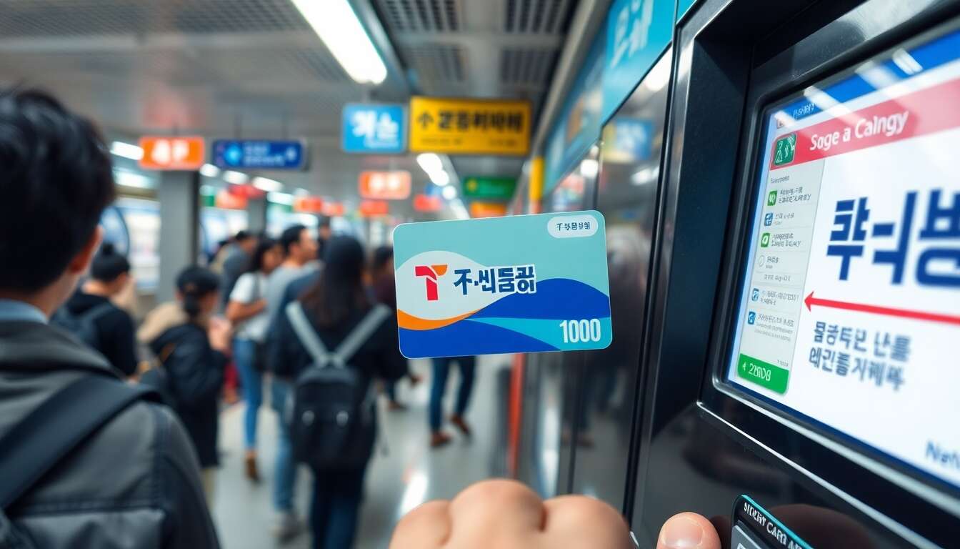 Carte T-Money Corée du Sud : guide pratique