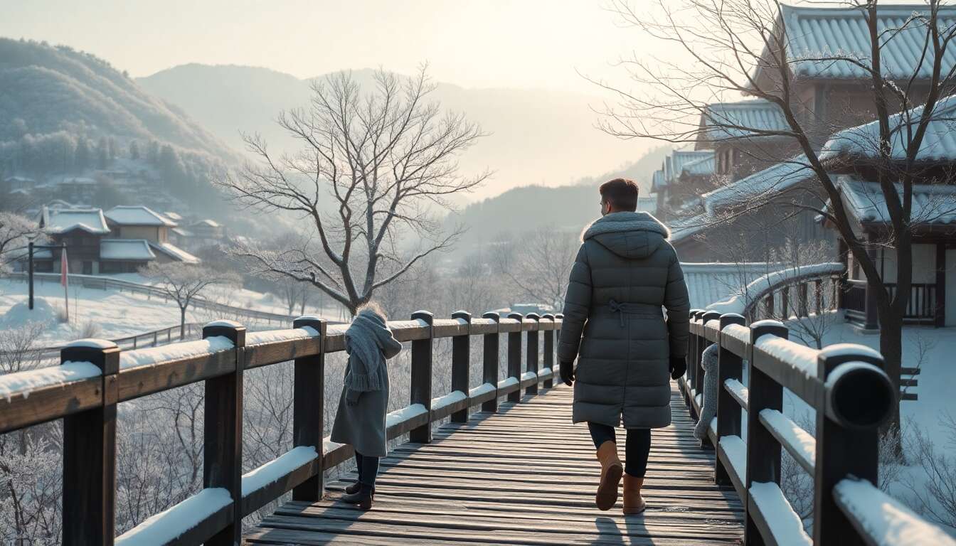Voyager en hiver en Corée du Sud : conseils et incontournables