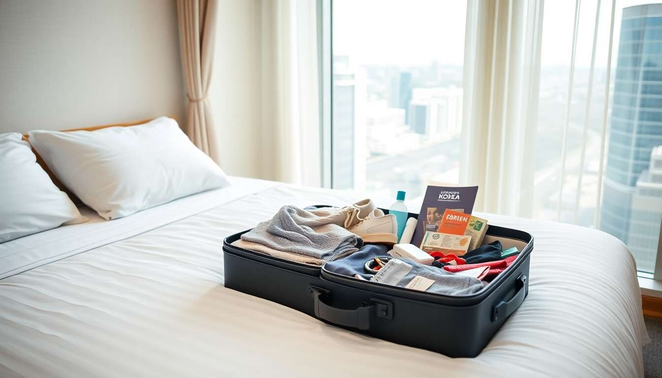 Que mettre dans sa valise pour la Corée du Sud ?