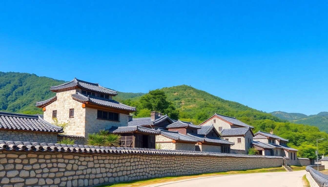 Découverte du village fortifié de Naganeupseong