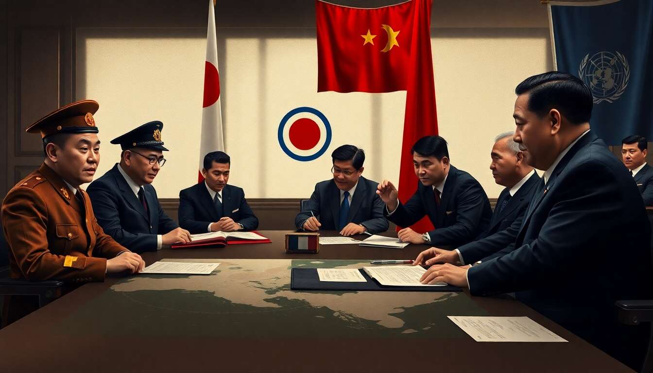 Armistice de la guerre de Corée : 1950-1953