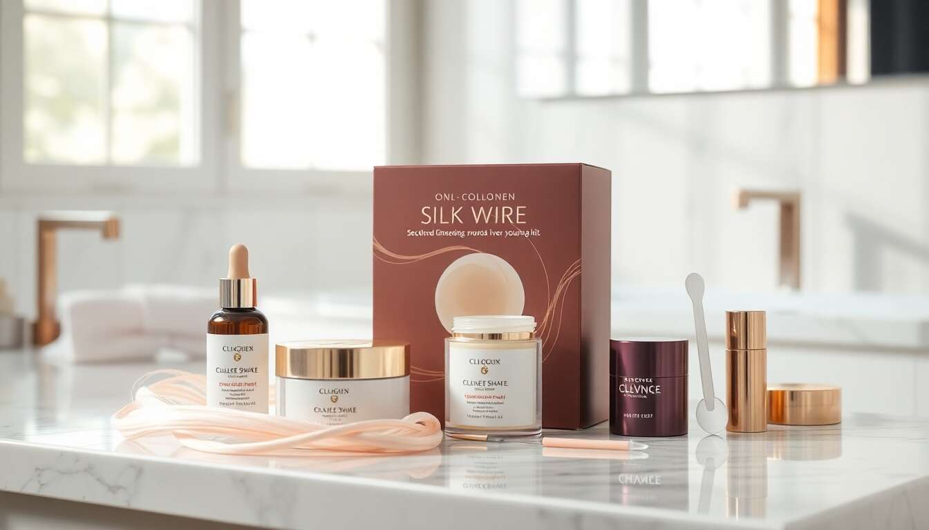 Avis sur le kit fil de soie collagène anti-âge