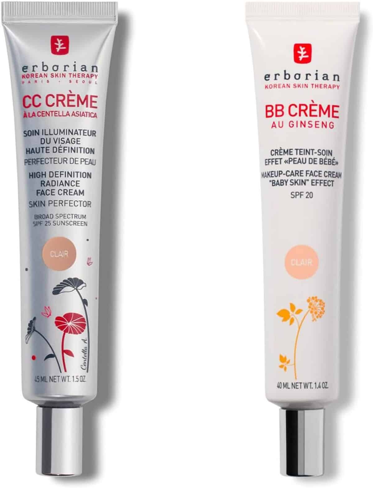 Avis : duo de crèmes Erborian pour un teint parfait
