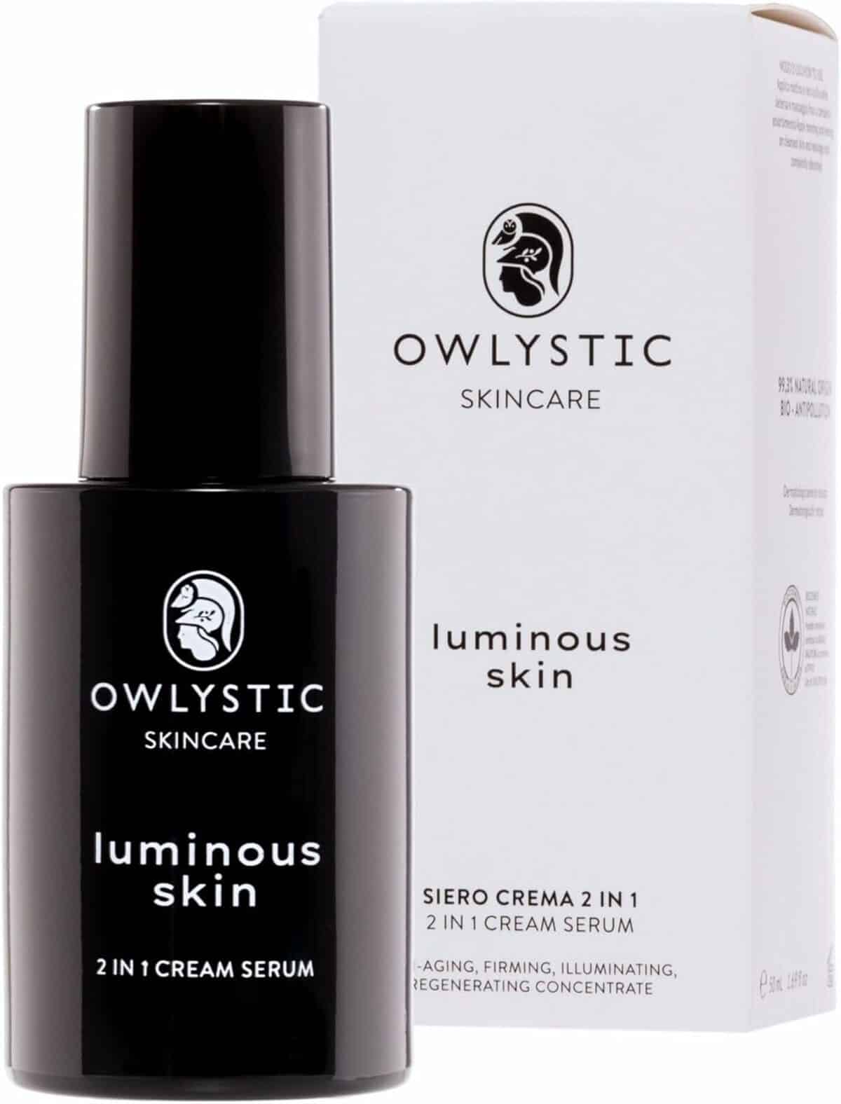 Avis sur la crème-sérum visage 2en1 Owlystic : alternative naturelle anti-âge