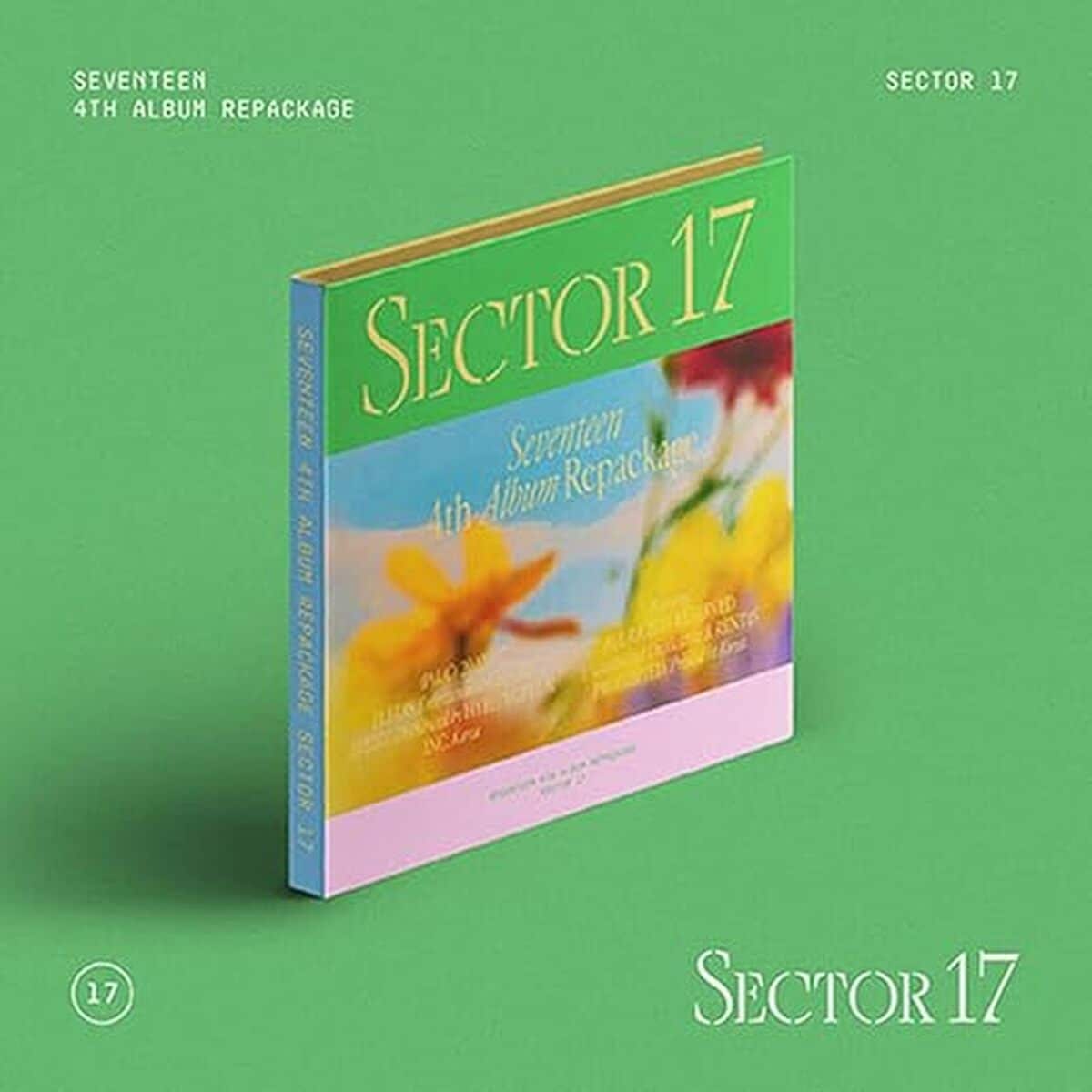 Test : album "Seventeen Sector 17" (14 versions) + gift card K-pop scellé