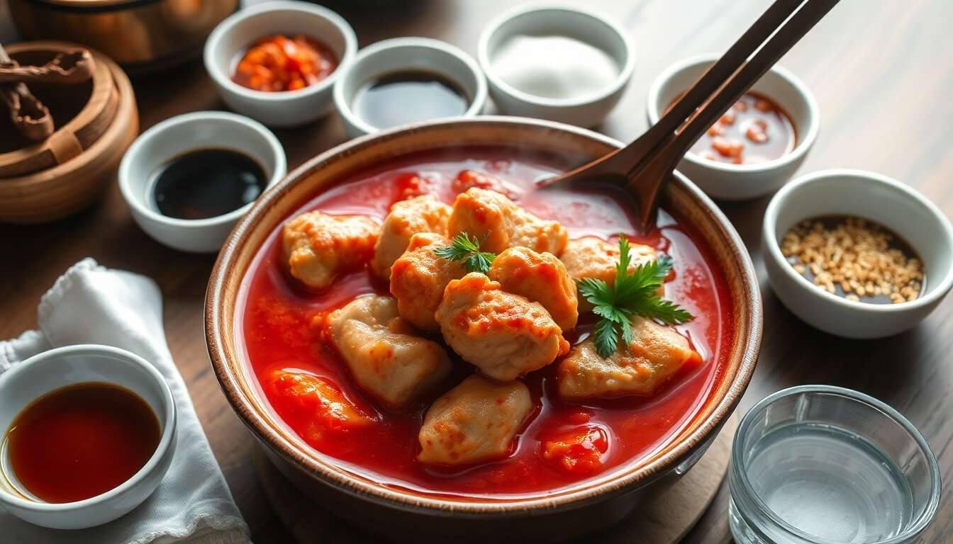 Recette du Dakdoritang : ragoût coréen épicé