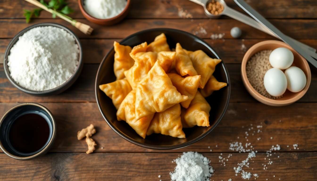 Recette de Busan Dalgyal Mandu : raviolis coréens aux œufs