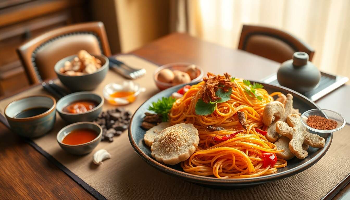Recette authentique du Gochujapchae coréen