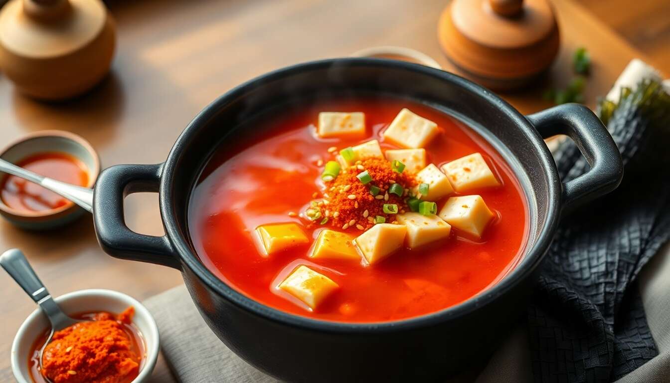 Recette du Gochujang Jjigae : un ragoût coréen épicé et savoureux