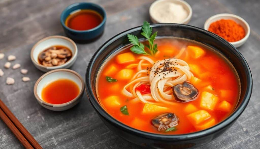 Recette authentique du chaegaejang : soupe épicée coréenne