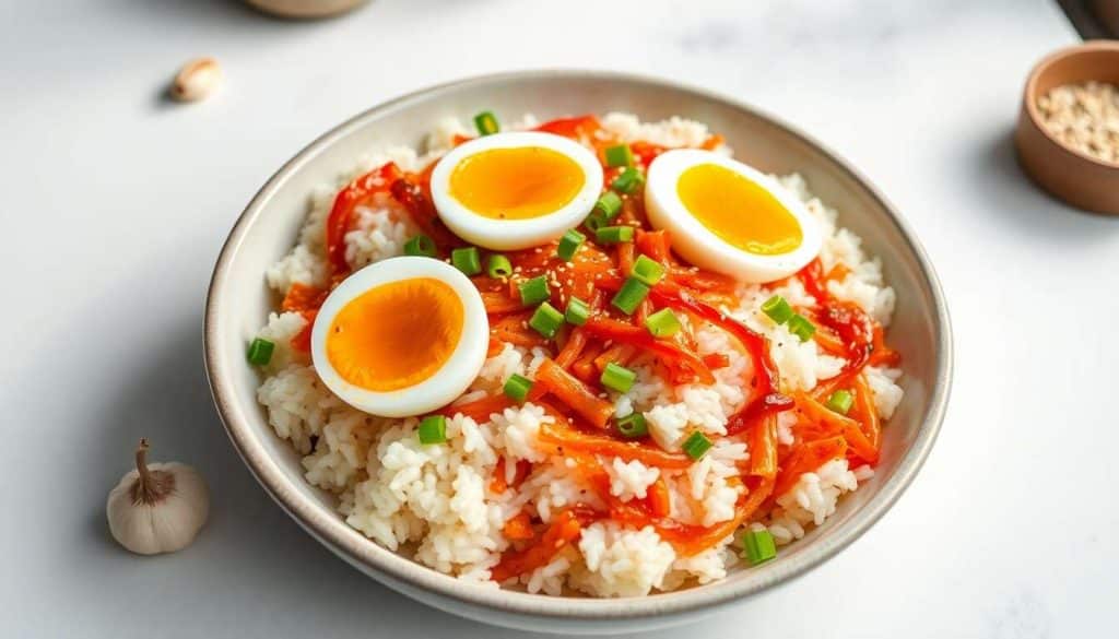 Riz frit façon kimchi en 10 minutes