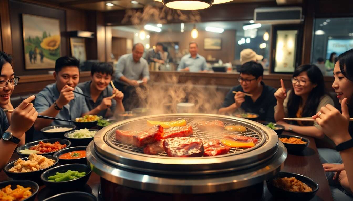 Le barbecue cor&eacute;en : une tradition &agrave; savourer