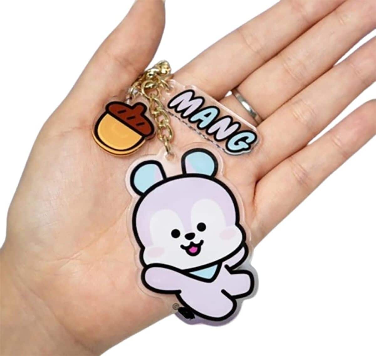 Avis sur le porte-clés KPOP J-Hope violet + cartes photo