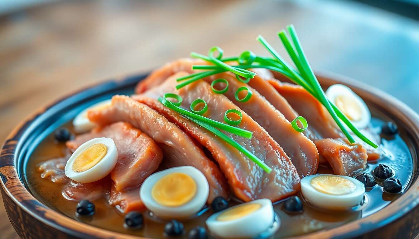 Recette Inratable : poitrine de Porc Bouillie à la Coréenne