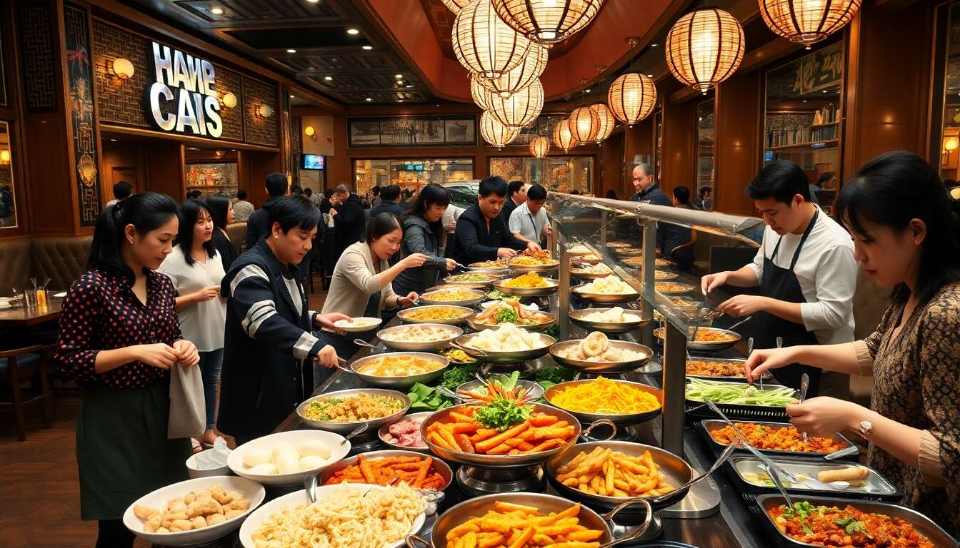 Buffet chinois &agrave; volont&eacute; : infinite gold au c&oelig;ur de s&eacute;oul