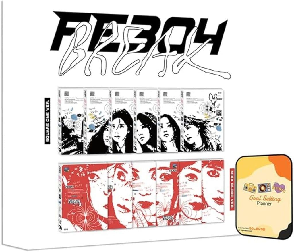 Test album Fe3O4: break Nmixx Mixx Blood 6 types + cadeaux